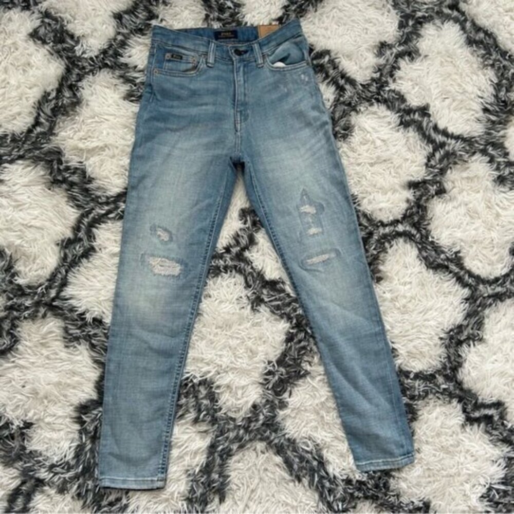 Polo Ralph Lauren The Tompkins Skinny High Rise Jeans